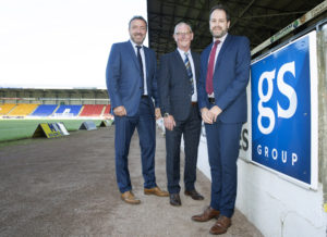 St Johnstone Football Club launch their first ever corporate partnership deal with the GS Group, pictured from left, George Stubbs GS Group Managing Director, Stan Harris St Johnstone FC Director and Peter Robertson GS Group senior client Director. see story by Gordon Bannerman 07729 865788 Picture by Graeme Hart. Copyright Perthshire Picture Agency Tel: 01738 623350 Mobile: 07990 594431